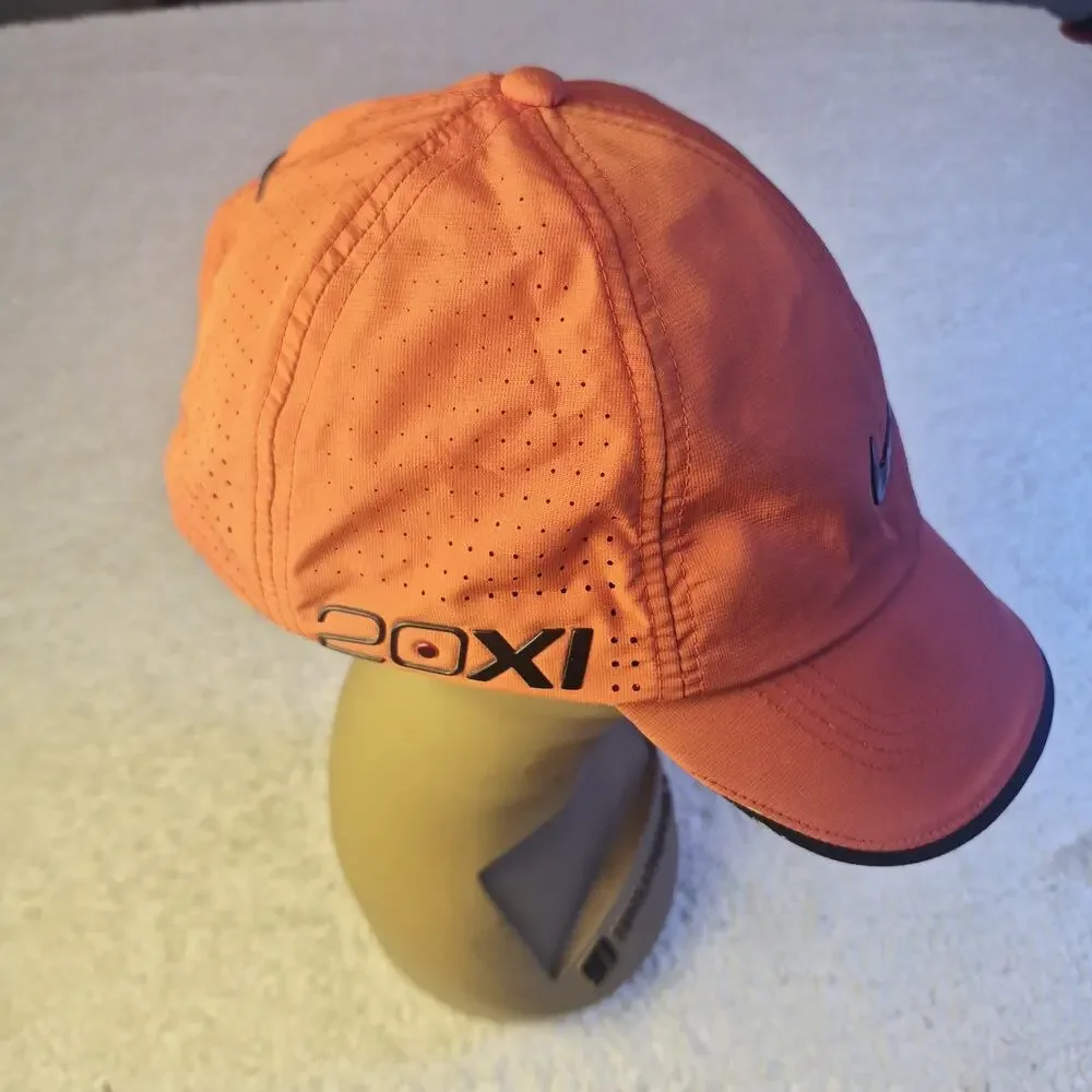 Nike Golf AeroBill Classic99 Hat Orange Dri-FIT Adjustable Strapback Cap 20XI